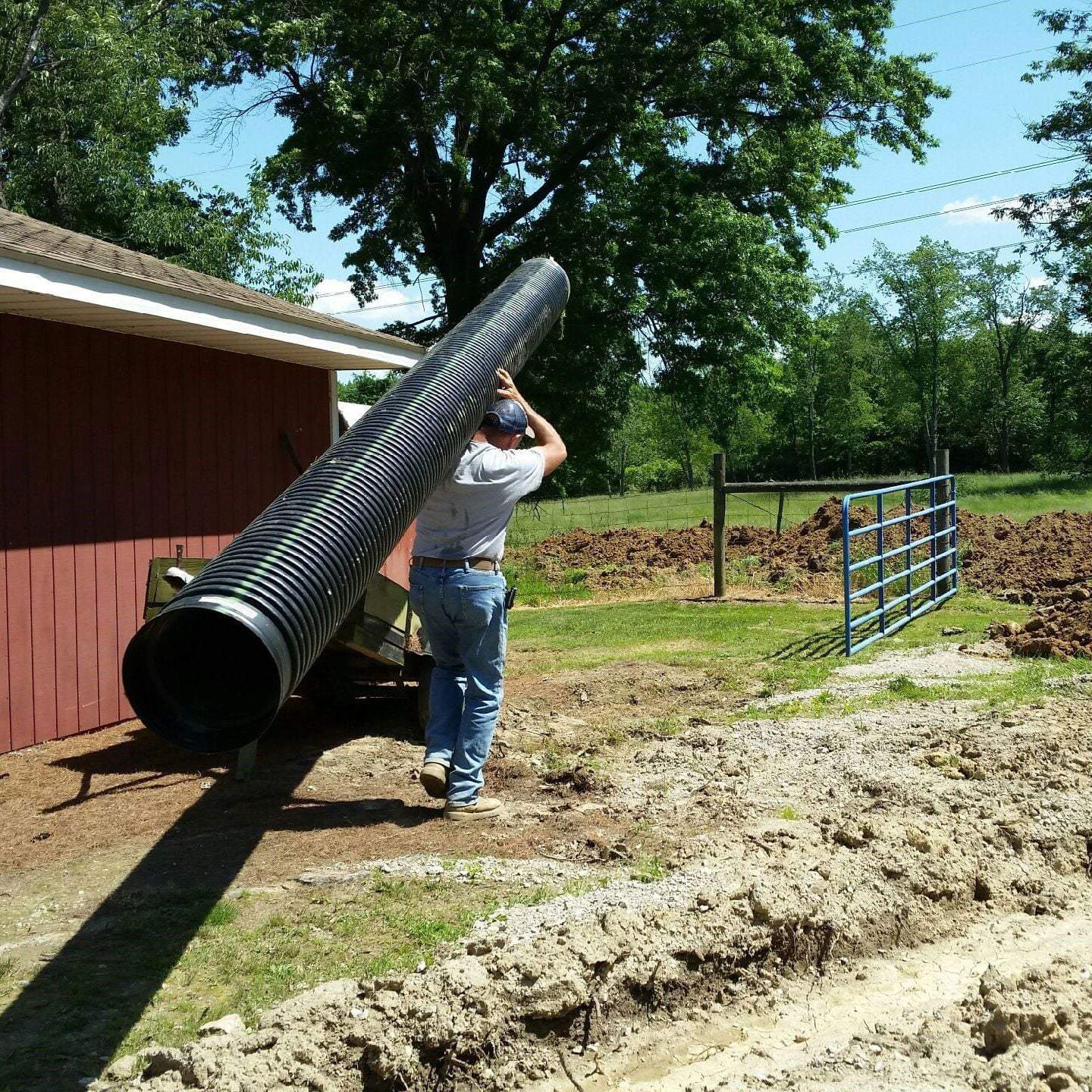 Carrying Pipe